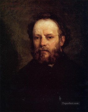  Gustav Obras - Retrato del pintor realista Pierre Joseph Proudhon Gustave Courbet
